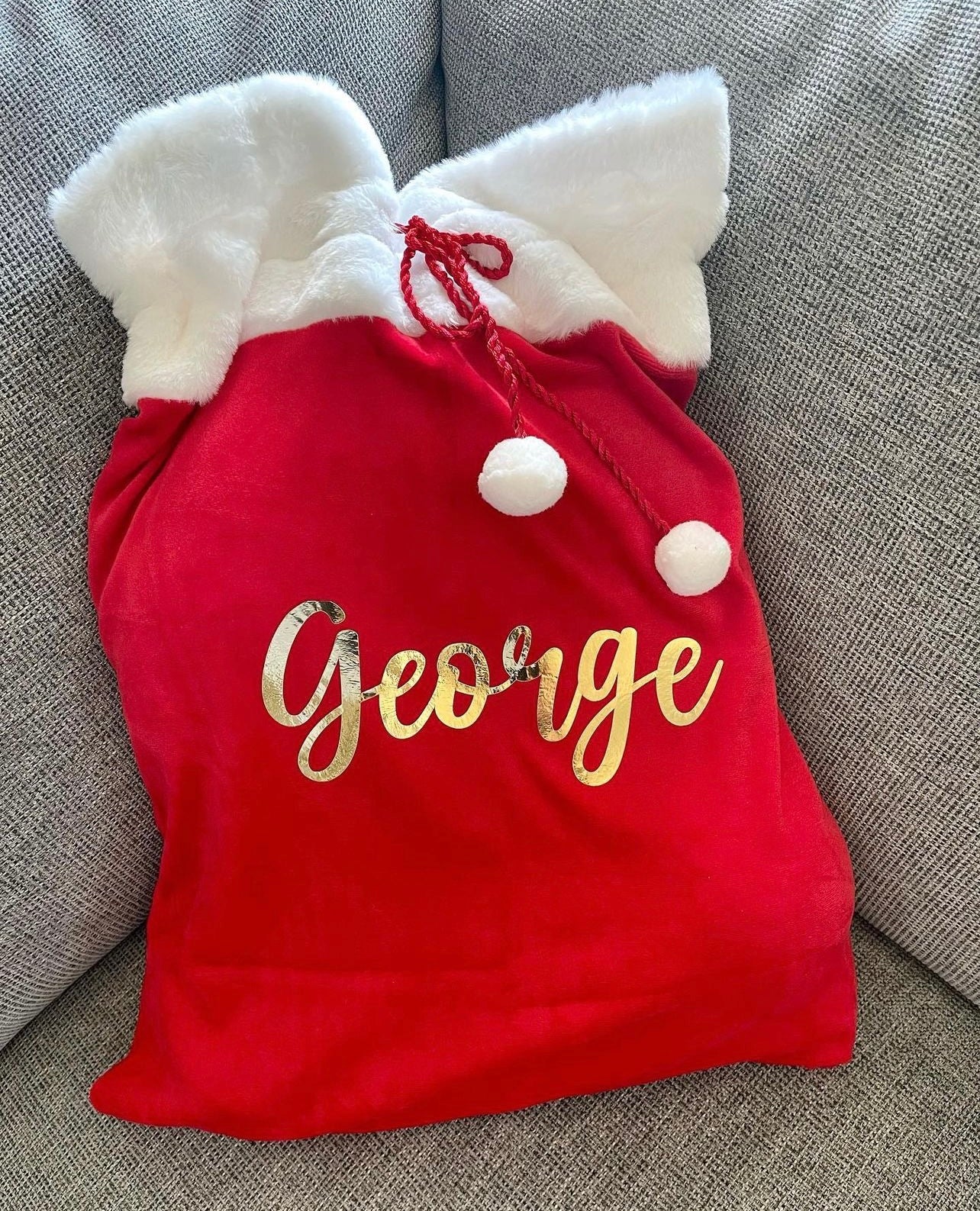 Personalized Christmas Santa Sack