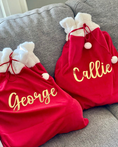 Personalized Christmas Santa Sack