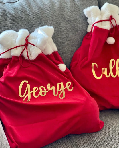 Personalized Christmas Santa Sack