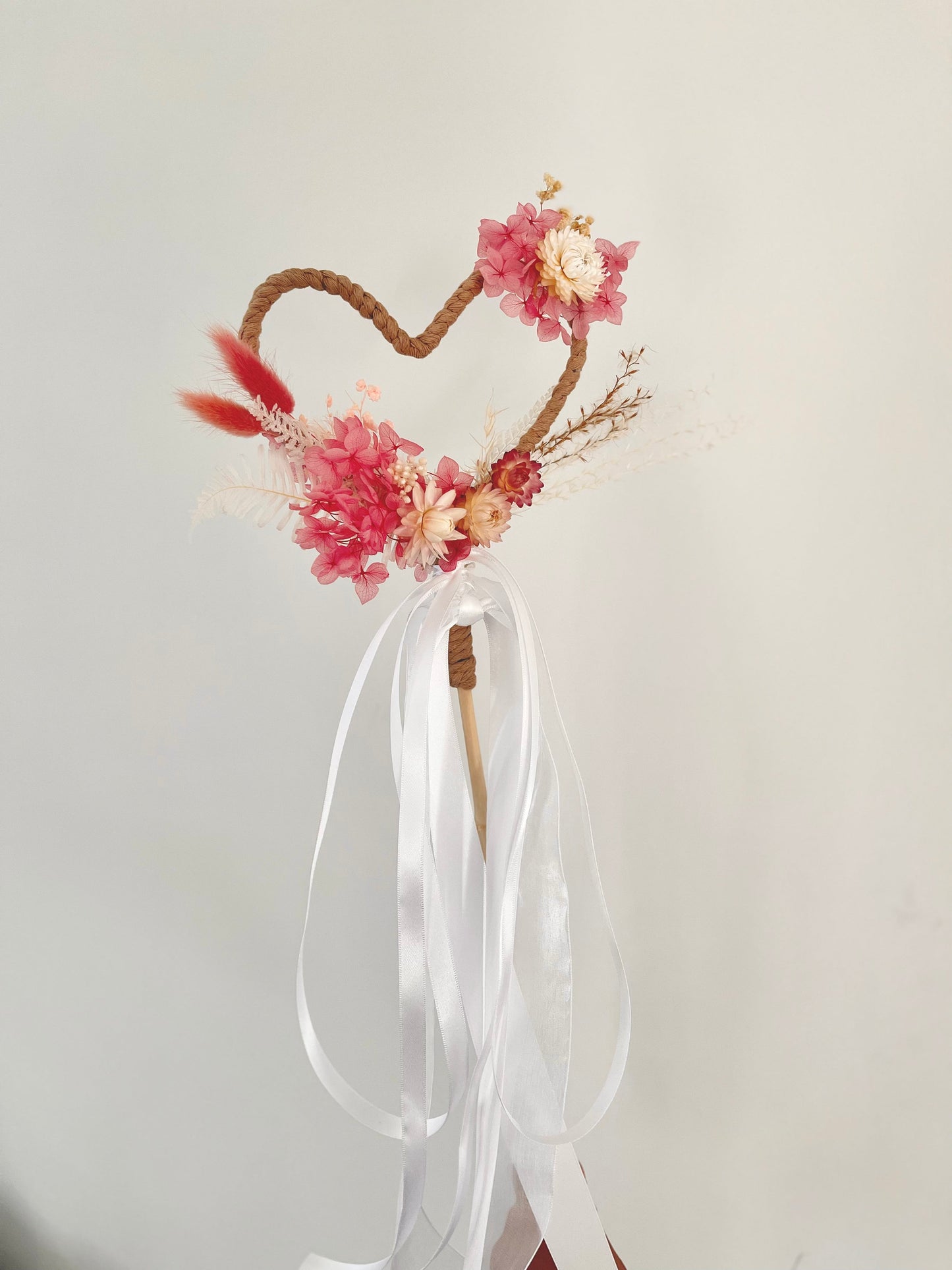 Floral Fairy Wand - Pink Cupcake